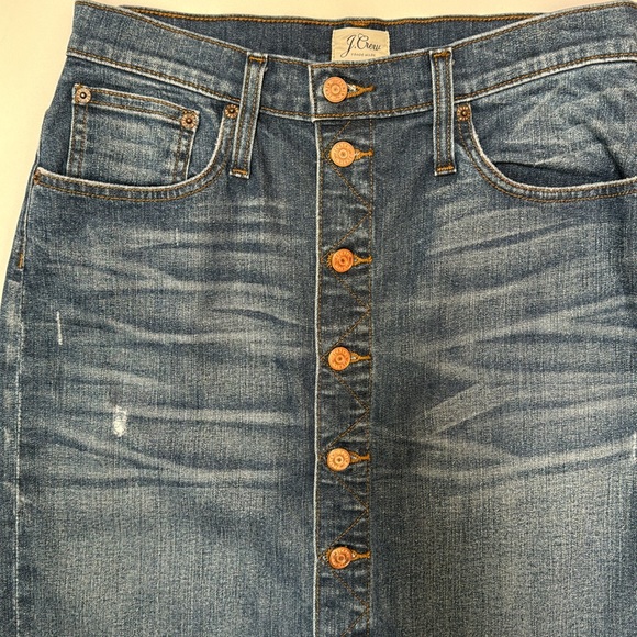 J. Crew Denim Skirt Size 28 - Picture 6 of 9